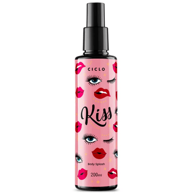 Kiss Body Splash 200ml Perfume Feminino Ciclo Cosméticos